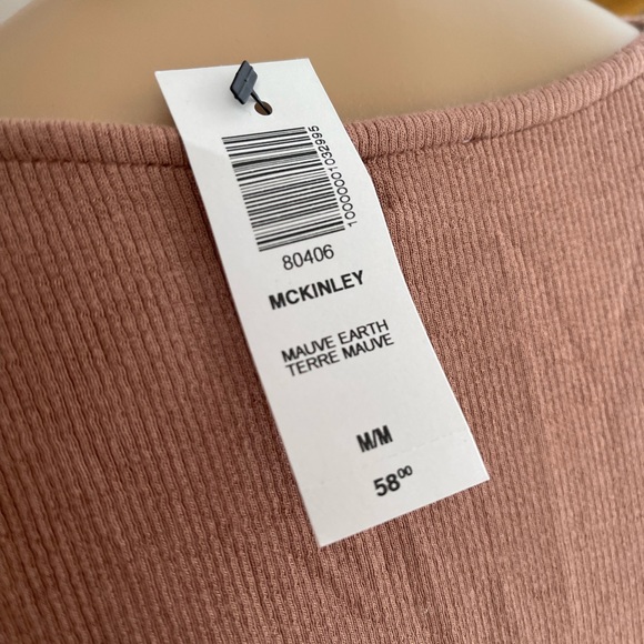Aritzia Wilfred Free McKinley Longsleeve Mauve Medium - Picture 2 of 4